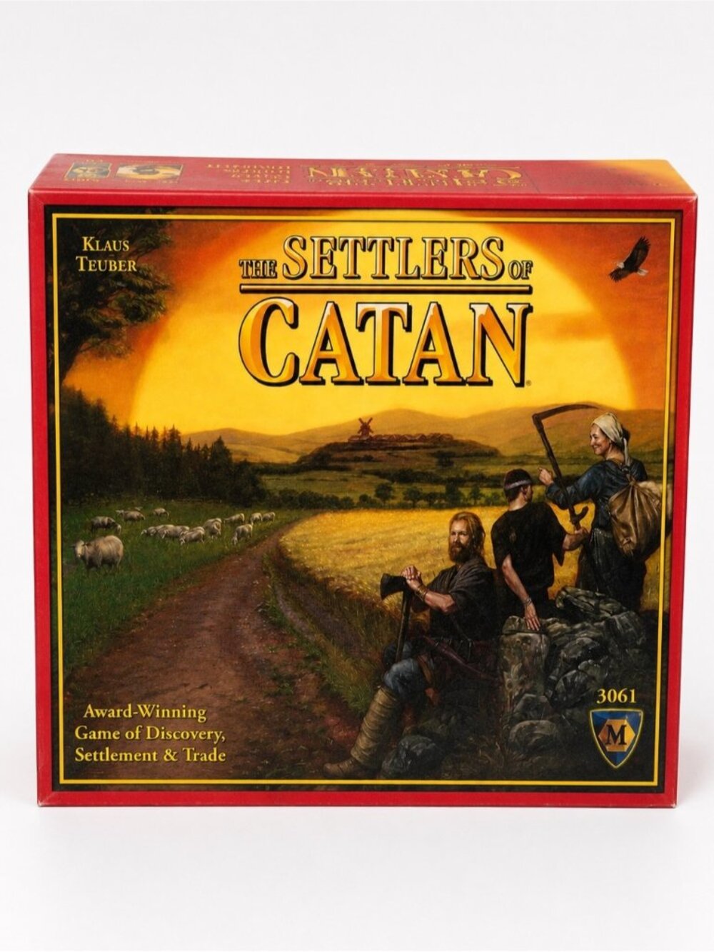 The Settlers of Catan Complete Board Game 2007 Mayfair Games 3061 Klaus Teuber